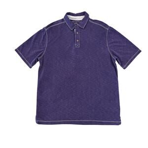 Sable & Stone Men's Purple Heather Polo - SIZE L